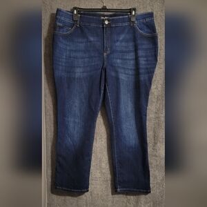 Women's Lee jeans, dark blue, 24W Petite